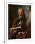 Portrait of Giovanni Francesco II Brignole Sale, Duke of Genoa 1746-1748-Hyacinthe Rigaud-Framed Giclee Print