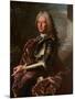 Portrait of Giovanni Francesco II Brignole Sale, Duke of Genoa 1746-1748-Hyacinthe Rigaud-Mounted Giclee Print