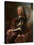 Portrait of Giovanni Francesco II Brignole Sale, Duke of Genoa 1746-1748-Hyacinthe Rigaud-Stretched Canvas