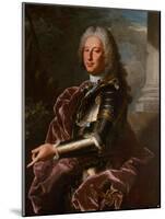 Portrait of Giovanni Francesco II Brignole Sale, Duke of Genoa 1746-1748-Hyacinthe Rigaud-Mounted Giclee Print