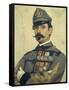 Portrait of Giovanni Maria Damiani Wearing Garibaldi's Army Uniform-Antonio Puccinelli-Framed Stretched Canvas