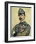 Portrait of Giovanni Maria Damiani Wearing Garibaldi's Army Uniform-Antonio Puccinelli-Framed Giclee Print