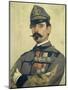 Portrait of Giovanni Maria Damiani Wearing Garibaldi's Army Uniform-Antonio Puccinelli-Mounted Giclee Print