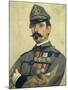 Portrait of Giovanni Maria Damiani Wearing Garibaldi's Army Uniform-Antonio Puccinelli-Mounted Giclee Print