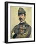 Portrait of Giovanni Maria Damiani Wearing Garibaldi's Army Uniform-Antonio Puccinelli-Framed Giclee Print