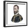 Portrait of Giovanni Pierluigi da Palestrina (1525-1594), Italian composer-French School-Framed Giclee Print