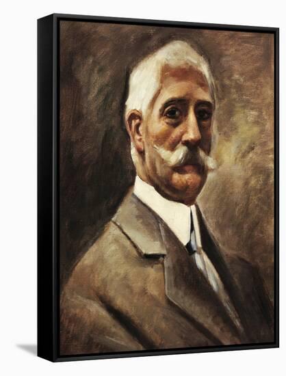 Portrait of Giovanni Verga-null-Framed Stretched Canvas