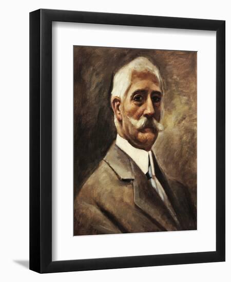 Portrait of Giovanni Verga-null-Framed Giclee Print