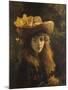 Portrait of Girl-Gustave Courbet-Mounted Giclee Print