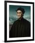 Portrait of Girolamo Benivieni (1453-154), Between 1515 and 1520-Ridolfo Ghirlandaio-Framed Giclee Print