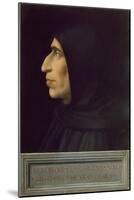 Portrait of Girolamo Savonarola by Fra Bartolomeo-null-Mounted Giclee Print