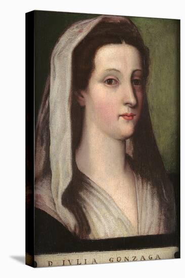 Portrait of Giulia Gonzaga-Sebastiano del Piombo-Stretched Canvas