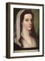 Portrait of Giulia Gonzaga-Sebastiano del Piombo-Framed Giclee Print