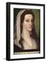 Portrait of Giulia Gonzaga-Sebastiano del Piombo-Framed Giclee Print