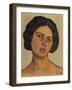 Portrait of Giulia Leonardi, 1910-Ferdinand Hodler-Framed Giclee Print