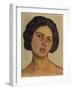 Portrait of Giulia Leonardi, 1910-Ferdinand Hodler-Framed Giclee Print