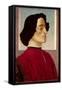 Portrait of Giuliano De' Medici (1478-1534) circa 1480-Sandro Botticelli-Framed Stretched Canvas