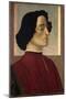 Portrait of Giuliano De' Medici, Ca 1475-Sandro Botticelli-Mounted Giclee Print