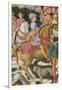 Portrait of Giuliano De'Medici, Detail from the Journey of the Magi Cycle in the Chapel, circa 1460-Benozzo di Lese di Sandro Gozzoli-Framed Giclee Print