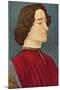 Portrait of Giuliano De Medici-Sandro Botticelli-Mounted Art Print