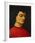 Portrait of Giuliano De Medici-Agnolo Bronzino-Framed Giclee Print