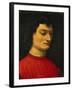 Portrait of Giuliano De Medici-Agnolo Bronzino-Framed Giclee Print