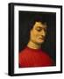 Portrait of Giuliano De Medici-Agnolo Bronzino-Framed Giclee Print