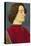 Portrait of Giuliano De Medici-Sandro Botticelli-Stretched Canvas