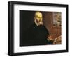 Portrait of Giulio Clovio-El Greco-Framed Giclee Print