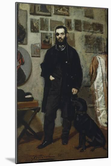 Portrait of Giuseppe Abbati-Giovanni Boldini-Mounted Giclee Print