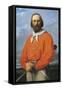 Portrait of Giuseppe Garibaldi, 1807 - 1882, Italian Military General, Patriot and Politician-Silvestro Lega-Framed Stretched Canvas