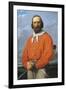 Portrait of Giuseppe Garibaldi, 1807 - 1882, Italian Military General, Patriot and Politician-Silvestro Lega-Framed Giclee Print