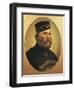 Portrait of Giuseppe Garibaldi, 1807 - 1882-null-Framed Giclee Print