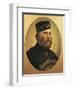 Portrait of Giuseppe Garibaldi, 1807 - 1882-null-Framed Giclee Print