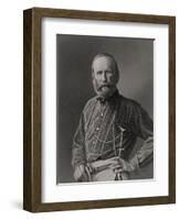 Portrait of Giuseppe Garibaldi-null-Framed Giclee Print