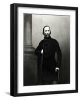 Portrait of Giuseppe Garibaldi-null-Framed Giclee Print