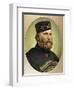 Portrait of Giuseppe Garibaldi-null-Framed Giclee Print