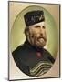 Portrait of Giuseppe Garibaldi-null-Mounted Giclee Print