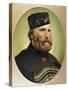 Portrait of Giuseppe Garibaldi-null-Stretched Canvas