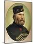 Portrait of Giuseppe Garibaldi-null-Mounted Giclee Print