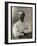 Portrait of Giuseppe Pini (b 1853), Italian fencer-French Photographer-Framed Giclee Print