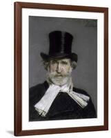 Portrait of Giuseppe Verdi, 1886-Giovanni Boldini-Framed Giclee Print