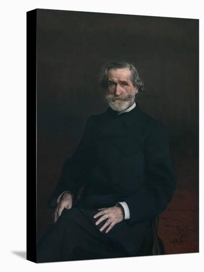Portrait of Giuseppe Verdi-Giovanni Boldini-Stretched Canvas