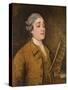 Portrait of Giusto Ferdinando Tenducci (C.1734-90) Castrato Singer and Composer, C.1773-75-Thomas Gainsborough-Stretched Canvas