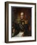 Portrait of Godart Alexander Gerard Philip-Cornelis Kruseman-Framed Art Print