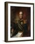 Portrait of Godart Alexander Gerard Philip-Cornelis Kruseman-Framed Art Print