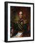 Portrait of Godart Alexander Gerard Philip-Cornelis Kruseman-Framed Art Print