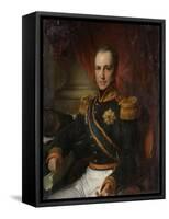 Portrait of Godart Alexander Gerard Philip-Cornelis Kruseman-Framed Stretched Canvas