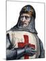 Portrait of Godfrey of Bouillon Frankish knight, one of the leaders of the First Crusade-French School-Mounted Giclee Print