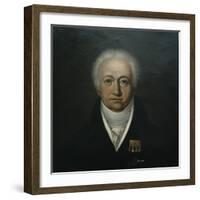 Portrait of Goethe, 1816-Ferdinand Jagemann-Framed Giclee Print